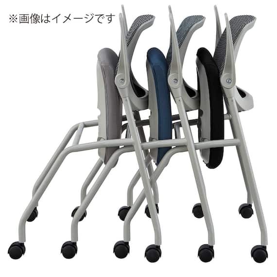 ミーティングチェア(X-20 肘付き GY) 11枚目画像