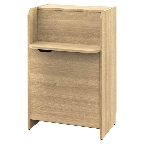 無人受付カウンター(RFRCB-6047 OAK) 1枚目画像