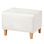 1人用合皮ベンチソファ(Nスクエア A-HG 木製脚NA)