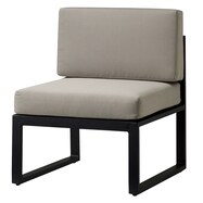 1人用布張りソファ(クレモアM 肘なし SE)