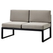 2人用布張りソファ(クレモアL 肘なし SE)