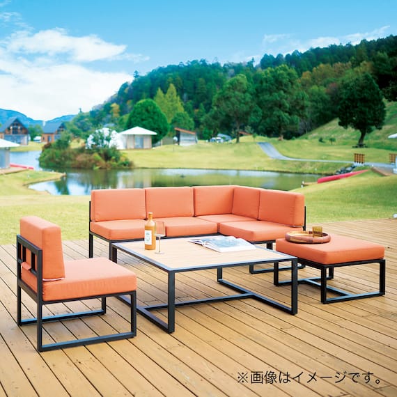 【屋外対応】スツール(クレモア GA5498-0000) 7枚目画像