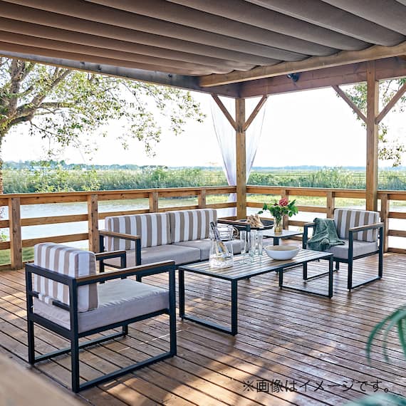 【屋外対応】スツール(クレモア GA5498-0000) 8枚目画像