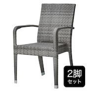 【セット販売】ガーデンチェア(バミューダ 肘付き)