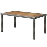 【屋外対応】ガーデンテーブル(エーゲ4 長方形)