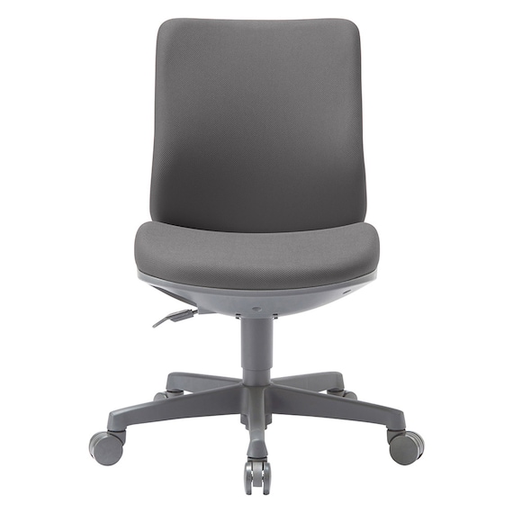 オフィスチェア(OA-3105 ローバック 布 GY) 2枚目画像
