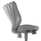 オフィスチェア(OA-3105 ローバック 布 GY) 4枚目画像