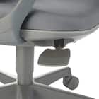 オフィスチェア(OA-3105 ローバック 布 GY) 6枚目画像