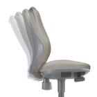 オフィスチェア(OA-3105 ローバック PVC LGY) 4枚目画像