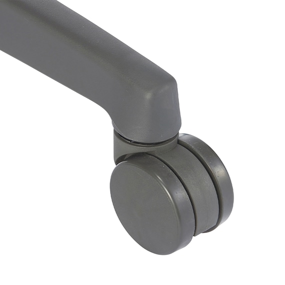 オフィスチェア(OA-3105 ローバック PVC LGY) 7枚目画像