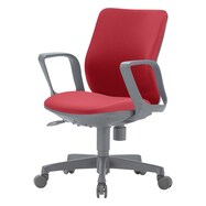 オフィスチェア(OA3115 ローバック 布 肘付き)