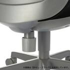 オフィスチェア(OA-3115 ローバック 布 肘付き GY) 5枚目画像