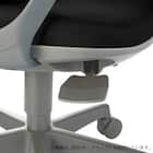 オフィスチェア(OA-3115 ローバック 布 肘付き GY) 6枚目画像