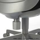 オフィスチェア(OA-3115 ローバック PVC 肘付き LGY) 5枚目画像