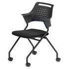 ミーティングチェア(MC587B 背:樹脂 BK) 1枚目画像