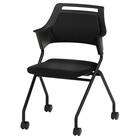 ミーティングチェア(MC597B 背:パッド BK) 1枚目画像