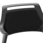 ミーティングチェア(MC597B 背:パッド BK) 3枚目画像