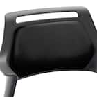 ミーティングチェア(MC597B PVC 背:パッド BK) 3枚目画像