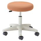 昇降チェア(CA-13-Z キャスター脚 布-OR) 1枚目画像