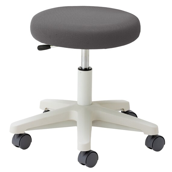 昇降チェア(CA-13-Z キャスター脚 布-GY) 1枚目画像