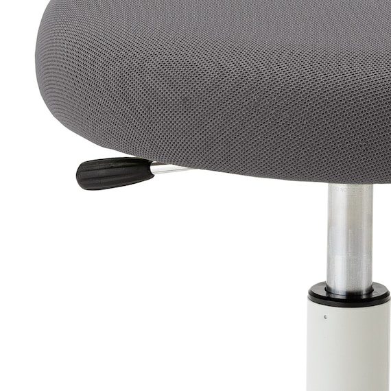 昇降チェア(CA-13-Z キャスター脚 布-GY) 3枚目画像