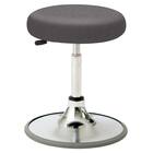 昇降チェア(CA-P13B-Z 円盤脚 ラバープロテクタ 布-GY) 1枚目画像