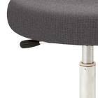 昇降チェア(CA-P13B-Z 円盤脚 ラバープロテクタ 布-GY) 3枚目画像