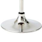 昇降チェア(CA-14B-Z 背付き 円盤脚 布-GY) 4枚目画像