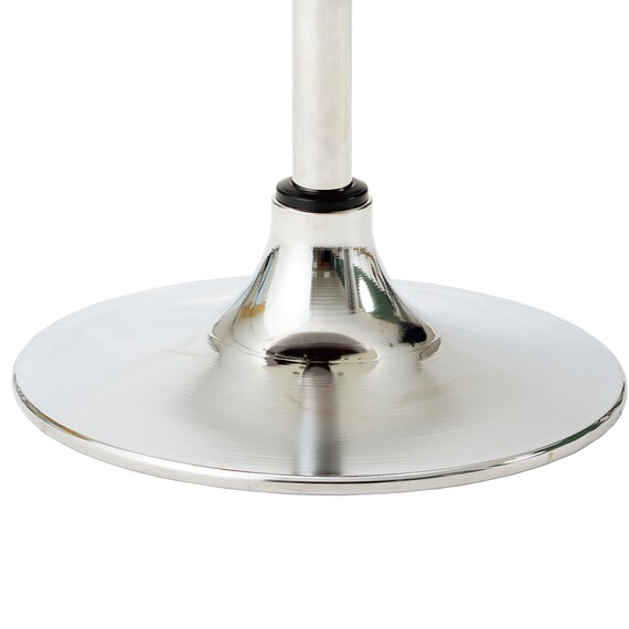 昇降チェア(CA-14B-Z 背付き 円盤脚 布-GY) 4枚目画像