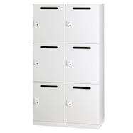 パーソナルロッカー(6人用 3段 投函口あり HOS-PDAT10504X )