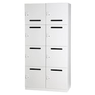 パーソナルロッカー(8人用 4段 投函口あり HOS-PDAT17408X )