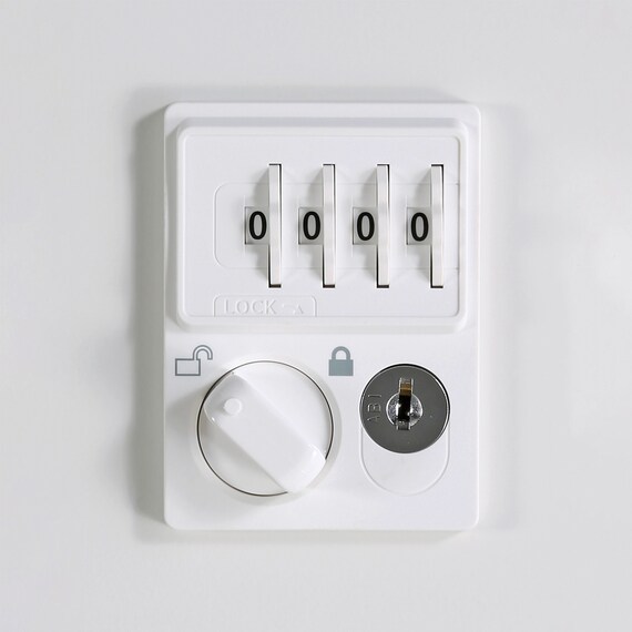 パーソナルロッカー(8人用 4段 投函口あり HOS-PDAT17408X WH) 4枚目画像