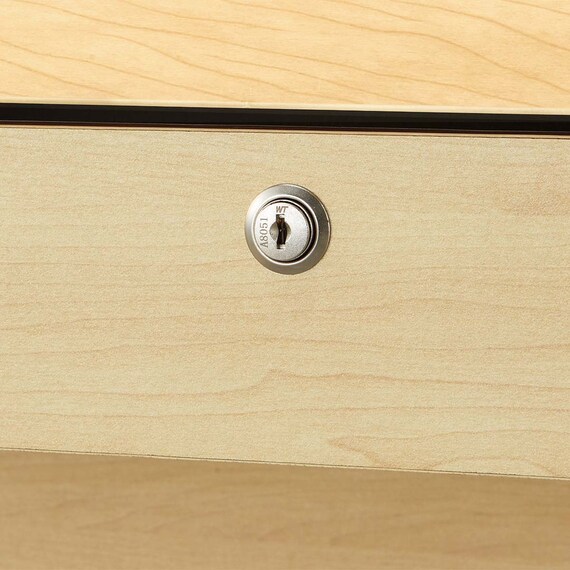 デスク(ブリザ2 12070 引出し付き NA) 7枚目画像