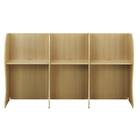 3連 ブースデスク(TJ-7050 NA) 3枚目画像