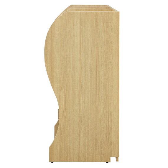 3連 ブースデスク(TJ-7050 NA) 4枚目画像