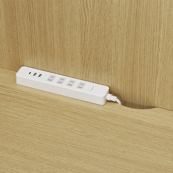 3連 ブースデスク(TJ-7050 NA) 9枚目画像