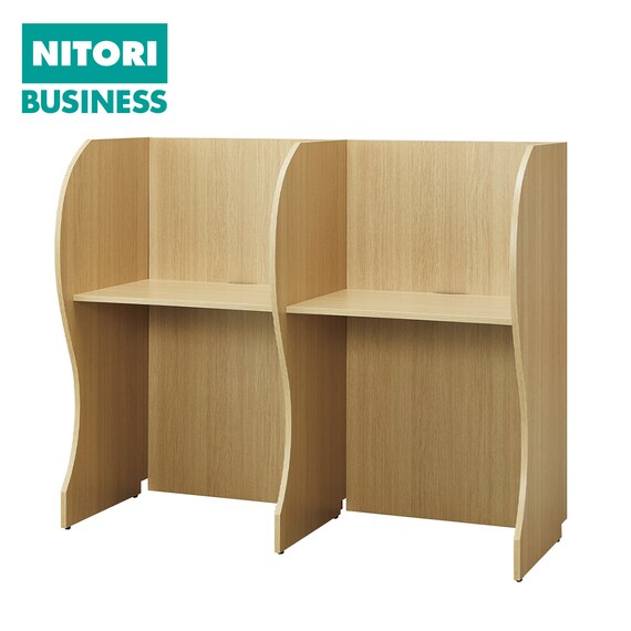 2連 ブースデスク(TJ-7050 NA) 1枚目画像