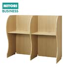 2連 ブースデスク(TJ-7050 NA) 1枚目画像