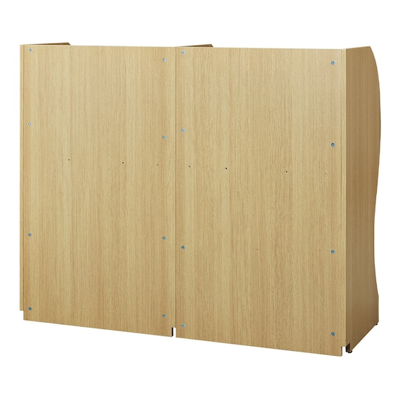 2連 ブースデスク(TJ-7050 NA) 5枚目画像