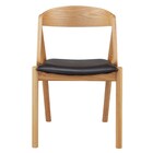 木製チェア(KY01 NA/DBR) 2枚目画像