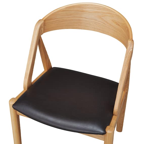 木製チェア(KY01 NA/DBR) 7枚目画像