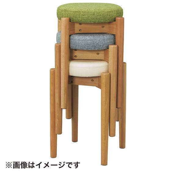 木製スツール(RM-401 Gシルク#5 IV) 9枚目画像