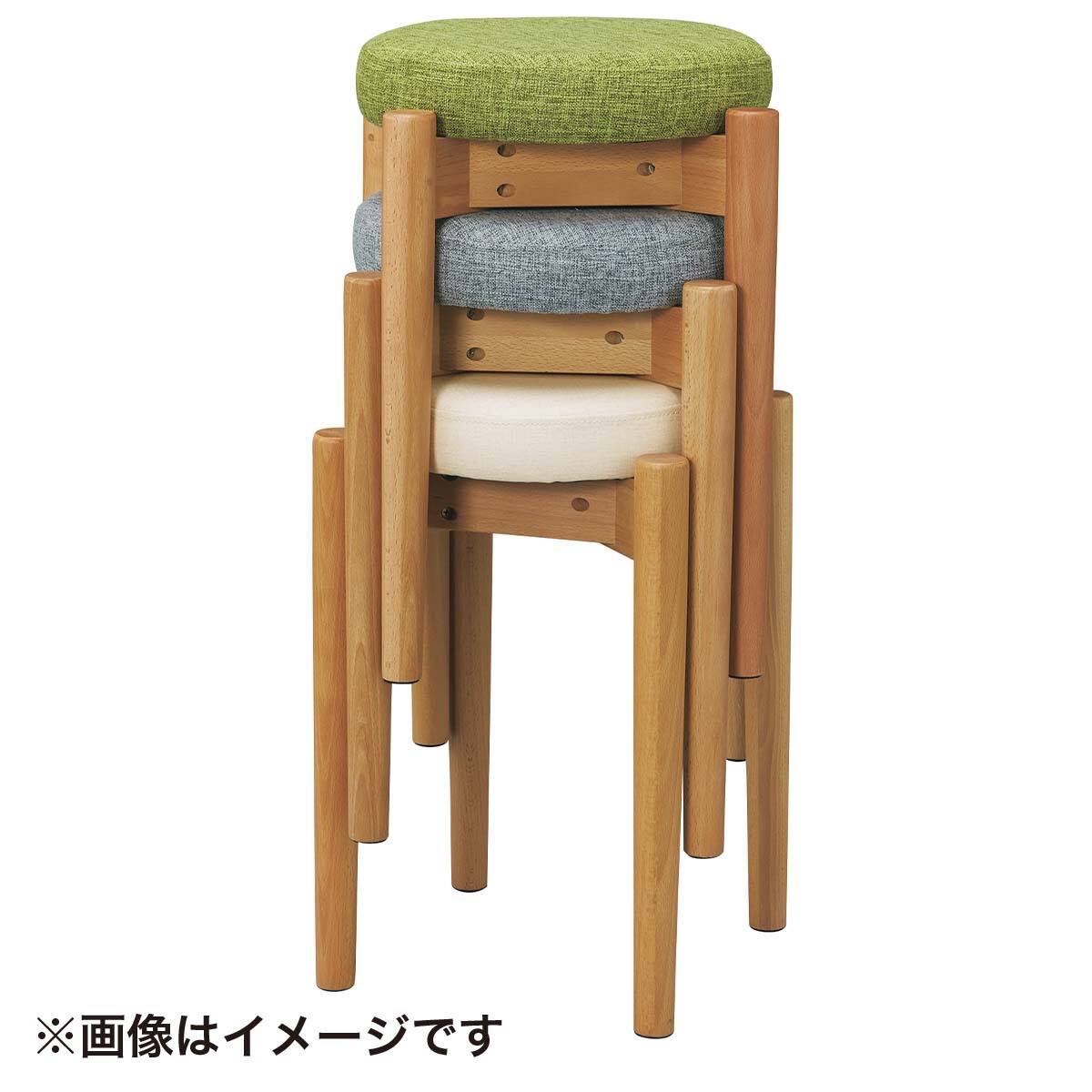 木製スツール(RM-401 布#63 GY) | ニトリネット【公式】 家具