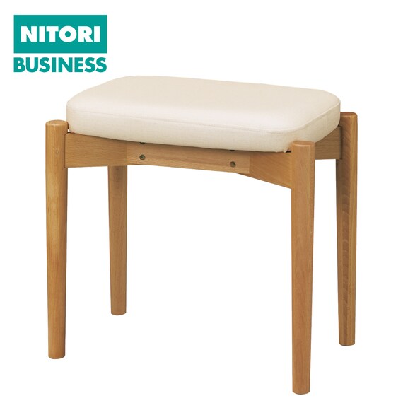 木製スツール(RM-401 スクエア Gシルク#5 IV) 1枚目画像