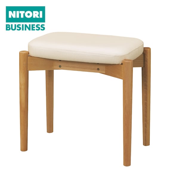 木製スツール(RM-401 スクエア Gシルク#5 IV) 1枚目画像