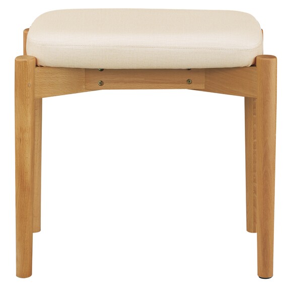 木製スツール(RM-401 スクエア Gシルク#5 IV) 3枚目画像