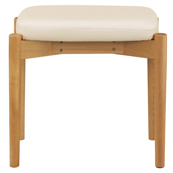 木製スツール(RM-401 スクエア Gシルク#5 IV) 3枚目画像