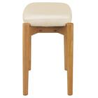 木製スツール(RM-401 スクエア Gシルク#5 IV) 4枚目画像