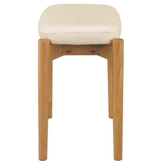 木製スツール(RM-401 スクエア Gシルク#5 IV) 4枚目画像