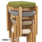 木製スツール(RM-401 スクエア Gシルク#5 IV) 11枚目画像